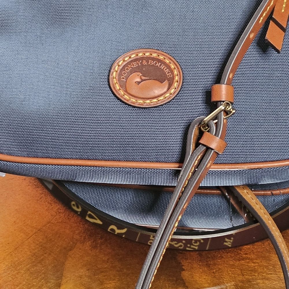 Dooney & Bourke Lexi Navy Nylon Crossbody Bag - Picture 6 of 16
